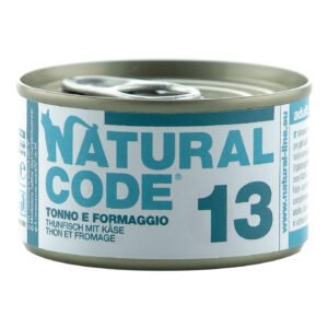 Natural Code Gatto Lattina (13) Adulto Tonno & Formaggio 85 Gr