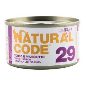 Natural Code Gatto Lattina (29) Adulto Tonno & Prosciutto 85 Gr Temporaneamente Mancante Dall'Azienda Produttrice