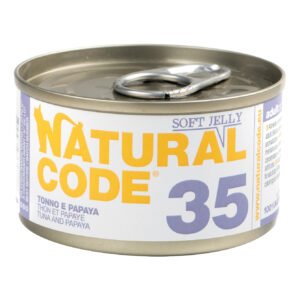 Natural Code Gatto Lattina (35) Adulto Tonno & Papaya 85 Gr