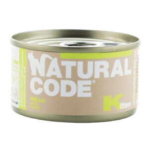 Natural Code Gatto Lattina Kitten Pollo 85 Gr
