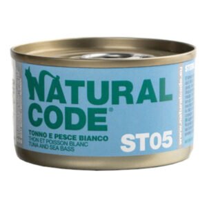 Natural Code Gatto Lattina (St05) Adulto Sterilizzato Tonno & Pesce Bianco 85 Gr Temporaneamente Mancante Dall'Azienda Produttrice