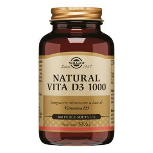 Natural vita d3 1000 100 perle softgel