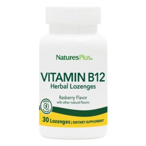 Nature's Plus Vitamina B12 Sublinguale Integratore 30 Pastiglie
