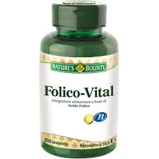 Nature’s bounty folico-vital integratore alimentare 250 tavolette