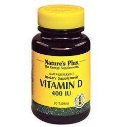 NaturesPlus Vitamina D 400 UI idrosolubile 90 Tavolette