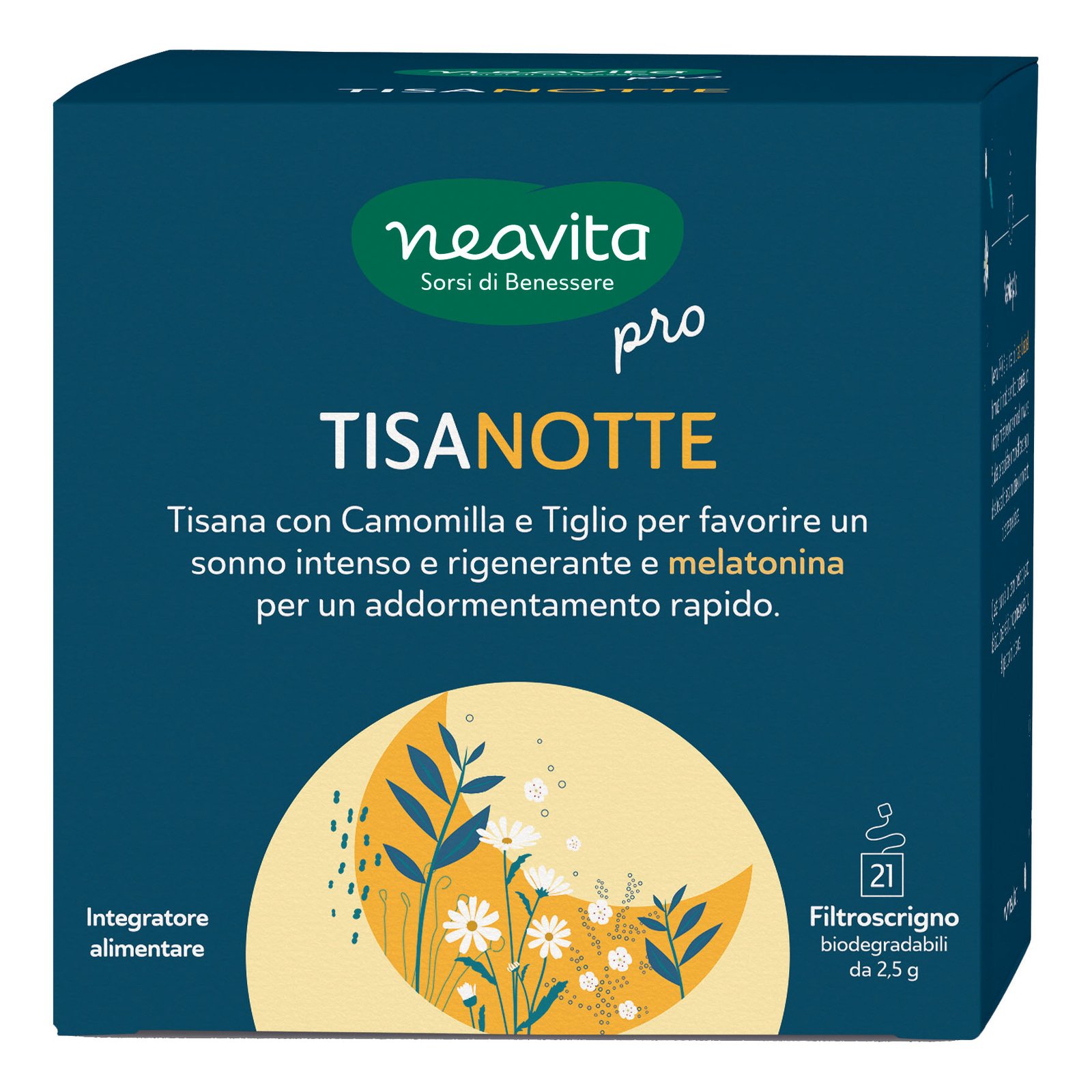 Neavita Filtroscrigno Tisanotte 21 Filtri