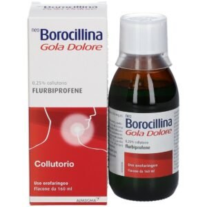 Neoborocillina Gola Dolore Flurbiprofene Collutorio 160 ml