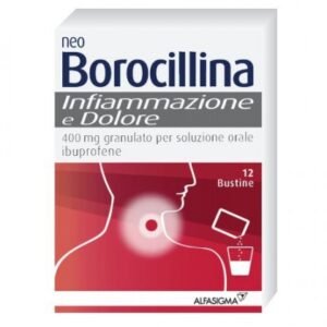 Neo borocillina infiammazione e dolore 400 mg granulato per soluzione orale