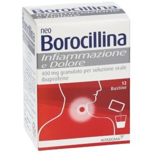 Neoborocillina Infiammazione E Dolore 400mg Granulato Soluzione Orale 12 Bustine