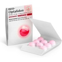 Neooptalidon 200mg Paracetamolo + 125mg Propifenazone + 25mg Caffeina Trattamento Stati Dolorosi e Febbrili, 8 Compresse Rivestite
