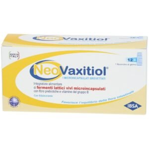 NeoVaxitiol Integratore Fermenti Lattici Vivi 12 Flaconcini