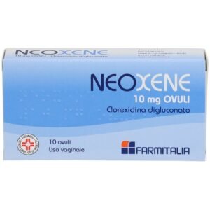 Neoxene 10 mg Clorexidina Digluconato Disinfettante 10 Ovuli Vaginali