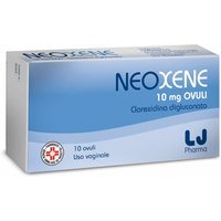 Neoxene 10mg Clorexidina Digluconato Disinfezione Mucosa Vaginale, 10 Ovuli