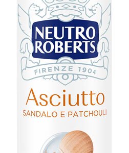 Neutro Roberts - Asciutto Sandalo E Patchouli - Deodorante Spray 150 Ml