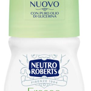 Neutro Roberts - Fresco Tè Verde E Lime - Deodorante Roll-On 50 Ml