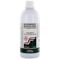 New. Fa. Dem. Acido Borico 3% Soluzione Cutanea Antisettica, 500ml