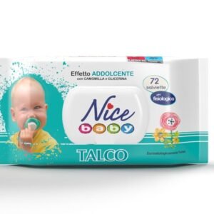 NICE SALVIETTE BABY 72PEZZI TALCO C/POP UP