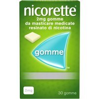 Nicorette 2mg Gomme Masticabili Smettere di Fumare, 30 Gomme