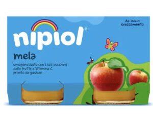 Nipiol omogeneizzato mela 2 vasetti da 120g