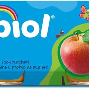 Nipiol omogeneizzato mela 2 vasetti da 80g