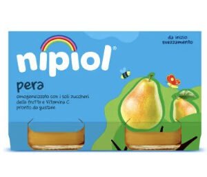 Nipiol omogeneizzato pera 2 vasetti da 120g