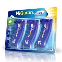 NiQuitin 4mg Pastiglie per Smettere di Fumare Gusto Menta, 60 Pastiglie