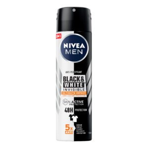 NIVEA - Men Black & White Invisible - Deodorante anti-traspirante Spray 150 ml