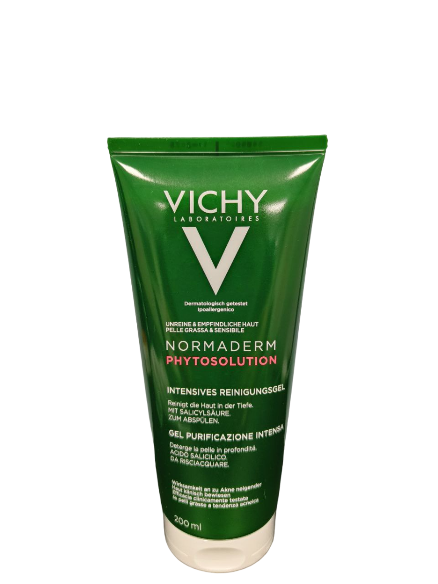 Normaderm Phytosolution Gel Detergente Purificante Viso e Corpo 200 ml