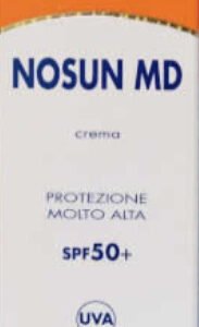 Nosun md crema protezione molto alta spf50+ 75ml