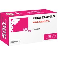 Nova Argentia Paracetamolo 500mg Antipiretico, 30 Compresse