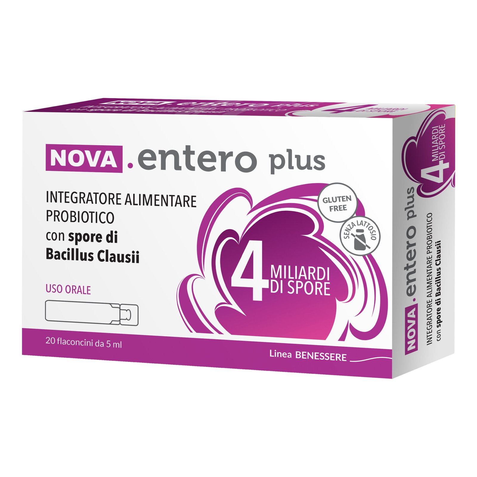 Nova entero 4 miliardi 20 flaconcini 5 ml