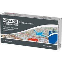 Novago 50mg Antivomito Antinausea, 10 Compresse
