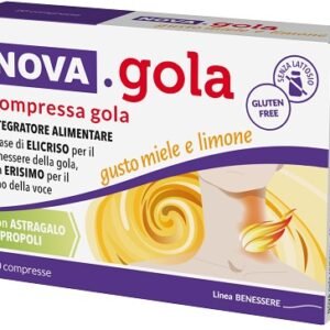 Nova gola miele limone 20 compresse