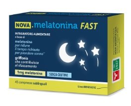 Nova melatonina fast 1mg 45 compresse