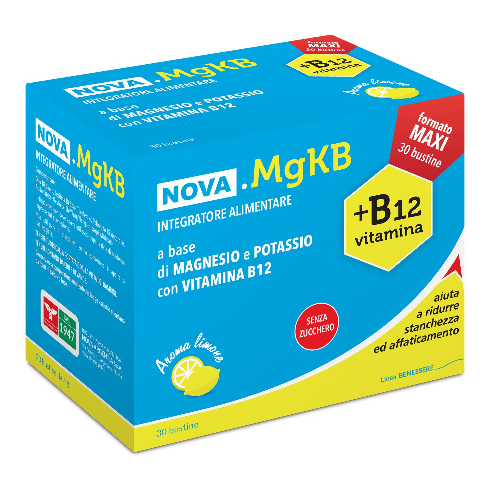 Nova MgKB 30 Bustine 5g