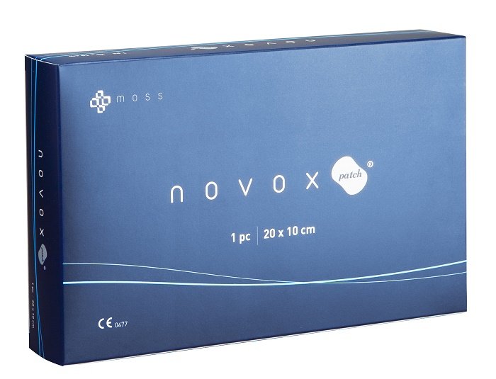 Novox patch medicazione poliuretano matrice oleica rilascio ros 20x10 cm 1 pezzo