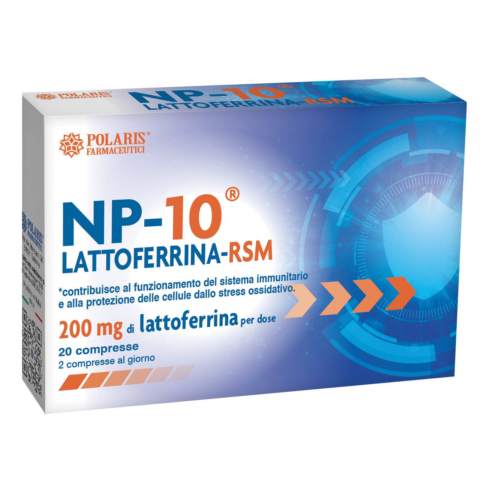 Np-10 lattoferrina rsm 20 compresse
