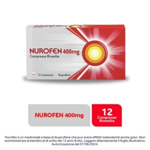 Nurofen 400 mg Ibuprofene Antidolorifico 12 Compresse Rivestite