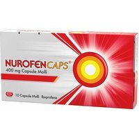 Nurofencaps 400mg Ibuprofene Dolore e Febbre, 10 Capsule Molli