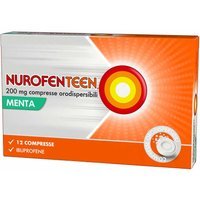 Nurofenteen 200 Mg Compresse Orodispersibili 12 Compresse Orodispersibili Menta In Blister Pvc/Al/Poliamide/Al