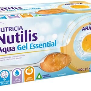 Nutilis aqua gel arancia 4 pezzi da 125 g
