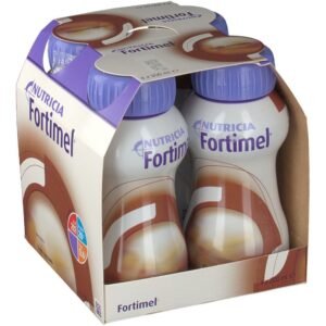 Nutricia Fortimel Integratore Nutrizionale Iperproteico Gusto Cioccolato 4x200 ml
