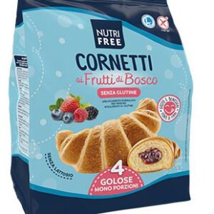 Nutrifree cornetti integrali ai frutti di bosco 4 x 60 g