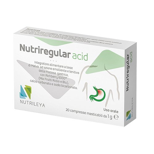 Nutriregular acid 20 compresse masticabili