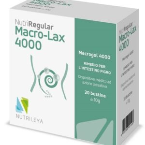 Nutriregular macro lax 4000 20 bustine da 10 g