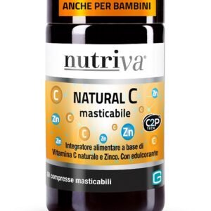 Nutriva natural c 60 compresse masticabili