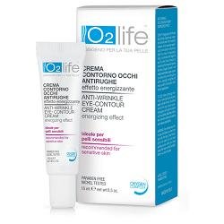 O2 life Crema contorno occhi anti-rughe 15ml