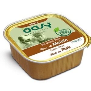 Oasy Cane Delizioso Pate' Adulto Maiale 150 Gr