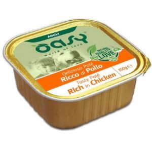 Oasy Cane Delizioso Pate’ Adulto Pollo 150 Gr
