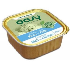 Oasy Cane Delizioso Pate’ Puppy Pollo 150 Gr